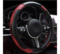 Steering Wheel Cover for Porsche 911 Turbo (991), Steering Wheel Protector Anti-flip Durable Wheel Sleeve Protector Car Accessories,Red