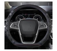 Steering Wheel Cover For Ranger For Fiesta For F 150 For Everest For Mustang For Kuga EcoSport Escort Escape PU Leather Car Steering Wheel Cover 15 Inch/38cm(BLUE D SHAPE)
