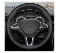 Steering Wheel Cover For Skoda For Octavia 2017 For Fabia 2016 2017 For Rapid For Spaceback 2016 For Superb Car Steering Wheel Braid Cover(Blue Thread)
