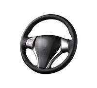 Steering Wheel Cover For Teana For Altima 2013-2018 For X-Trail Qashqai 14-18 For Rogue 14-16 Pulsar 15-18 Car Steering Wheel Cover Car Steering Wheel Protector(Yellow Thread)