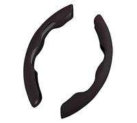 Steering Wheel Cover For Tesla For SUV For Model X Y For Suede Steering Wheel Protective Covers 2 Pcs Car Cover Auto Protector(Black)