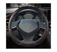 Steering Wheel Cover For Toyota CHR C-HR Car Steering Wheel Cover PU Leather Non-slip Auto Accessories(Red)