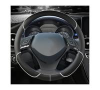 Steering Wheel Cover For Toyota CHR C-HR Car Steering Wheel Cover PU Leather Non-slip Auto Accessories(White)