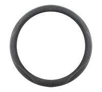 Steering Wheel Cover for Toyota Fortuner Kluger Sequoia Rush Wish 2000-2023 2024 2025, Anti-Slip Breathable, Stylish Comfortable, Full Wrap Suede Steering Wheel Protector,O-Grey