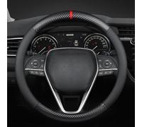 Steering Wheel Cover for Toyota iQ Typ J1 BJ 2009-2015, Soft Non Slip Breathable Car Steering Wheel Protective Cover Car Interior Accessories Suitable,C