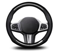 Steering Wheel Cover For TRANSIT For CUSTOM 2016-2024 Steering Wheel Cover Protector Anti-slip Breathable Universal Size M 38cm/15inch Auto(?A-type O)