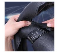 Steering Wheel Cover For VW For Golf 7 For Mk7 For Touran Up Hand Sewing Car Steering Wheel Cover(Red)