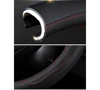 Steering Wheel Cover Genuine Leather Steering Wheel Cover For Toyota For Corolla For Avensis For Yaris For Rav4 For Hilux For Auris 2013 2014 2015 Auto Accessories(4)