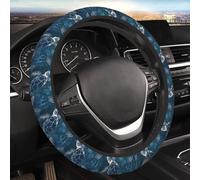 Steering Wheel Cover Grunge Ocean Turtle Sea 38cm Universal