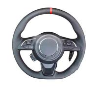 Steering Wheel Cover Hand Stitched Microfibre Leather Car Steering Wheel Cover For Suzuki For Jimny For Sierra For Swift Sport Teszt Baleno 2018-2022(Blue Thread)