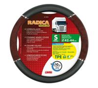 Steering Wheel Cover in Skeentex Wood Truck Caravan Size S diameter 42-44
