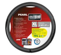 Steering Wheel Cover Lampa Pearl Black, Skeentex - XL - Ø 49/51 cm