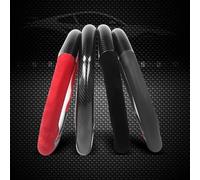 Steering Wheel Cover Leather Car Steering Wheel Cover Anti-Slip For Mazda 2 3 5 6 8 RX MX CX30 CX5 CX7 CX3 CX9 For Atenza For AXELA 38cm Car Steering Covers(Red)