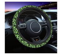 Steering Wheel Cover Leopard Cheetah Seamless Steering Wheel Cover Animal Skin Print Spots Steering Wheel Protector Universal 37-38cm Car Accessories(10)