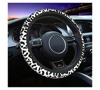 Steering Wheel Cover Leopard Cheetah Seamless Steering Wheel Cover Animal Skin Print Spots Steering Wheel Protector Universal 37-38cm Car Accessories(6)