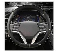 Steering Wheel Cover Microfiber Leather Car Steering Wheel Cover Non-Slip 38cm 15" For Hyundai For Tucson 3 2015 2016 2017 2018 2019 Wheel Cover