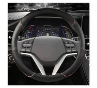 Steering Wheel Cover Microfiber Leather Car Steering Wheel Cover Non-Slip 38cm 15" For Hyundai For Tucson 3 2015 2016 2017 2018 2019 Wheel Cover