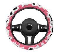 Steering Wheel Cover Minimalist Flannel Universal Fit 15In Anti-Slip & Breathable Car Steering Wheel Covers For Women Girl Fit Suvs,Vans,Sedans,Car,Trucks