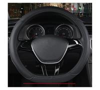 Steering Wheel Cover O D Type Car Steering Wheel Cover For VW For Golf For Polo For Teramont For Atlas For T-Roc For T-cross Car Steering Covers(Black D)