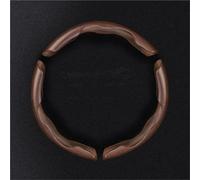 Steering Wheel Cover Peach Wood Grain Steering Wheel Cover Carbon Fiber Car Handle Cover Universal Protective Case Wooden Auto Steering(Wood 3 Pack)