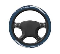 Steering Wheel Cover Polyester Thick Non-Slip Car Steering Wheel Cover Protector Universal Wooden Grain Darts