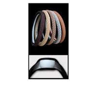 Steering Wheel Cover PU Ice Silk Sports Car Steering Wheel Cover Environmental Protection Anti-slip Four Seasons Available