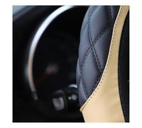 Steering Wheel Cover PU three-dimensional embroidered elastic car steering wheel cover without inner ring su&itable for 14.5-15 of auto