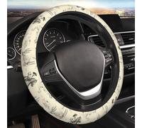 Steering Wheel Cover Retro Western Cowboy A Print Steering Wheel Protective Cover Breathable Protector Anti-Slip Car Interior Accessory For Fit Most Cars Suv Truck 38Cm