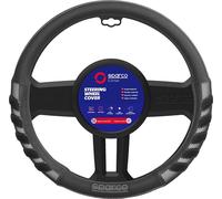 SPARCO SPCS101GR S101-Universal Car Steering Wheel Cover, Gray Color, Universal