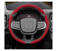 Steering Wheel Cover Suede Snap-on Steering Wheel Cover For Volvo V40 V70 C30 S60 S40 Ex30 Xc90 Xc60 Fh Xc70 S90 Xc40 Fm S80 V90 Wheel Sleeve Protector(Red 3-p)