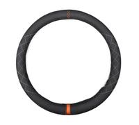 Steering Wheel Cover Suede Steering Wheel Cover Slim Non-Slip D-Shape Round Breathable Sweat Absorbing Flip Fur Handlebar Four Season Universal