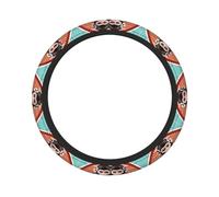 Steering Wheel Cover The Silent Monkey Car Accessories Stretch Protector Comfortable & Durable For Suv Vehicle Auto 38Cm