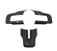 Steering Wheel Cover Trim For Mustang 2015 2016 2017 2018 2019 2020 2021 2022 Car Decoration