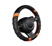 Steering Wheel Cover Universal 15 Inch For Civic 2006 2007 2008 2009 2010 2011 2012 2013 2014 2015 Soft Padding Durable Car Steering Wheel Cover Leather Steering Wheel Protector