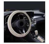 Steering Wheel Cover Universal 38CM 1/3 Pcs Ice Silk Steering Wheel Cover Gear Handbrake Covers Wear-resistant Anti-slip Car Interior Accessories(Black 3pcs)