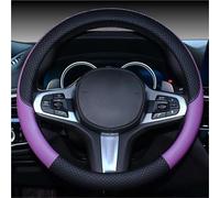 Steering Wheel Cover Universal PU Leather Steering Wheel Cover For Opel All Models For Astra G H For Antara For Vectra B C For Zafira A B Car Accessories Car Steering Wheel Protector(Black Purple)