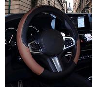 Steering Wheel Cover Universal PU Leather Steering Wheel Cover For Opel All Models For Astra G H For Antara For Vectra B C For Zafira A B Car Accessories Car Steering Wheel Protector(Black coffee)