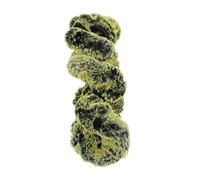 Steering Wheel Cover Winter Super Soft Plush Car Steering Wheel Cover Universal Warm Faux Fur Auto Handlebar On The Steering-Wheel Braid Beautiful(Green)