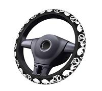 Steering Wheel Covers 15In/38Cm Hipster Panda Funny Kawaii Sweat Absorption Car Steering Wheel Protector Breathable Steering Wheel Protector For Auto Unisex Men