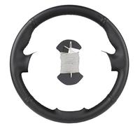 Steering Wheel Covers Anti-Slip Car Steering Wheel Cover For Buick For Sail For Opel For Astra G H 1998-2007 For Zafira A 1999-2005 Leather Auto Steering Braid(WHITE)