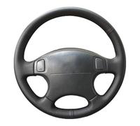 Steering Wheel Covers Anti-Slip Car Steering Wheel Cover For CRV CR-V 1997-2001 For Accord 6 1998-2002 For Odyssey For Prelude Leather Braid Steering Wheel(Red thread2)