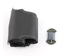 Steering Wheel Covers Anti-Slip Car Steering Wheel Cover For Seat For Leon 5F Mk3 For Ibiza 6J For Tarraco For Arona For Ateca For Alhambra Steering Wheel Braid(Gray thread3)