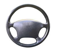 Steering Wheel Covers Anti-Slip Customize Car Steering Wheel Cover For Toyota For Land For Cruiser For Prado 120 Leather Braid For Steering Wheel Car Accessories(Red blue thread9)