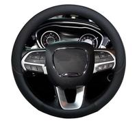 Steering Wheel Covers Anti-Slip For Dodge for Challenger for Durango for Charger for Caliber for Dakota for Dart Car Steering Wheel Cover PU Leather Accessories(Black1)