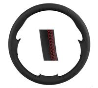 Steering Wheel Covers Anti-Slip Hand-stitched Artificial Leather Car Steering Wheel Cover For Citroen C4 For Picasso 2007-2013 Steering Wheel Braid(Red line4)