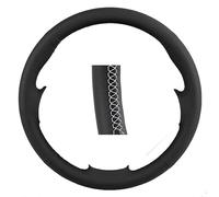 Steering Wheel Covers Anti-Slip Hand-stitched Artificial Leather Car Steering Wheel Cover For Citroen C4 For Picasso 2007-2013 Steering Wheel Braid(White line9)