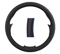 Steering Wheel Covers Anti-Slip Hand-stitched Artificial Leather Car Steering Wheel Cover For Citroen C4 For Picasso 2007-2013 Steering Wheel Braid(Red-Blue line3)