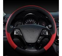 Steering Wheel Covers Anti-Slip Leather Car Steering Wheel Cover leather braid on the steering wheel for Kia for SELTOS for SUV 2015-2021 for KX3 Accessories(4door)