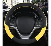 Steering Wheel Covers Anti-Slip Micro fiber Leather Car Steering Wheel Cover for BMW X1 X2 X3 X4 E84 F84 F39 E83 F25 G01 F97 F26 G02 F98 Auto Accessories(E3)