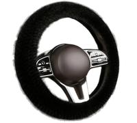 Steering Wheel Covers Compatible with Lamborghini Aventador Miura Homage 2016-2025,Fluffy Plush Wheels Cover,Winter Car Wheel Cover,Car Interior Accessories,Comfortable Grip,For Women & Men